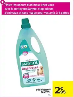 Carrefour Sanytol - désinfectant offre