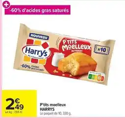 Carrefour Harry's - p'tits moelleux offre