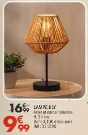 La Foir'Fouille Lampe jily offre