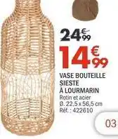La Foir'Fouille Vase bouteille sieste à lourmarin offre