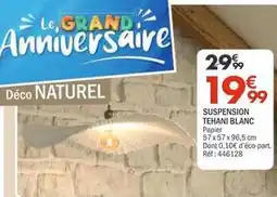 La Foir'Fouille Suspension tefani blanc offre