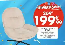 La Foir'Fouille Fauteuil chenille offre