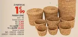 La Foir'Fouille Panier jonc t11 offre