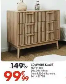 La Foir'Fouille Commode klaus offre