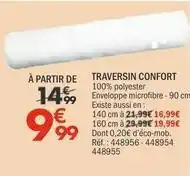 La Foir'Fouille Traversin confort offre