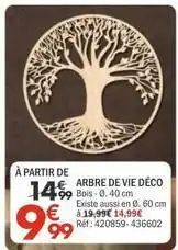 La Foir'Fouille Arbre de vie déco offre