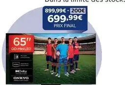 Costco Sony - qd mini led offre