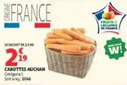 Auchan CAROTTES AUCHAN offre