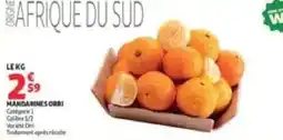 Auchan MANDARINES ORRI offre