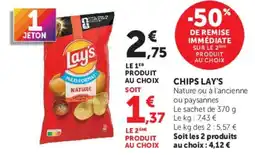 Hyper U Lay's Chips offre