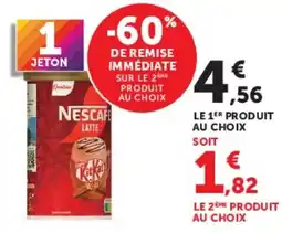 Hyper U Nescafe Latte offre
