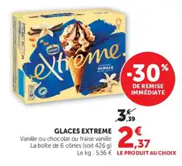 Hyper U Extreme Glaces offre