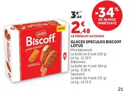Hyper U Lotus Biscoff offre