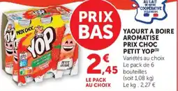 Hyper U YOP Yaourt à boire aromatisé offre
