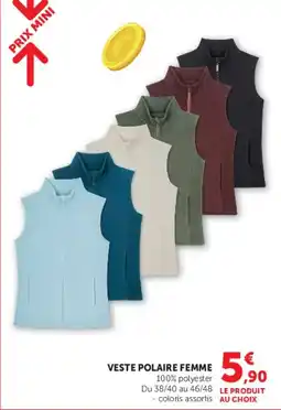 Hyper U Veste polaire femme offre