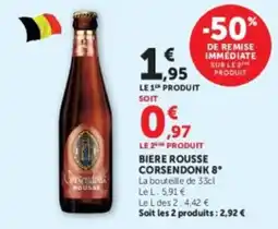 U Express Corsendonk Bière Rousse offre