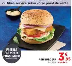 Hyper U FISH BURGER offre