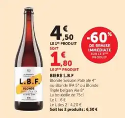 U Express L.B.F. BIÈRE offre