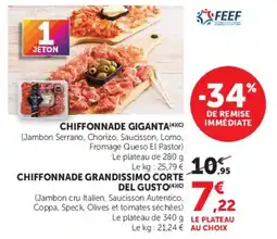 Hyper U CHIFFONNADE GIGANTA offre