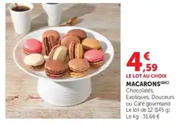 Hyper U MACARONS offre