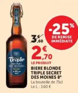U Express Triple Secret des Moines offre