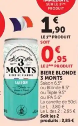 U Express 3 MONTs BIERE DE FLANDRE offre