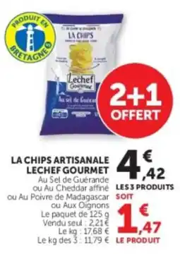 U Express Lechef Gourmet LA CHIPS ARTISANALE offre