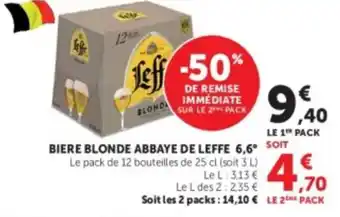 Leffe Bière blonde abbaye