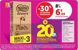Hyper U Nestlé dessert Noir offre