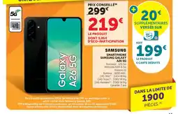 Hyper U SAMSUNG SMARTPHONE SAMSUNG GALAXY A26 5G offre