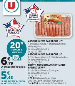 Hyper U U Assortiment barbecue offre