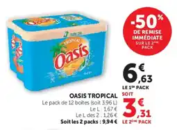 Hyper U Oasis Tropical offre