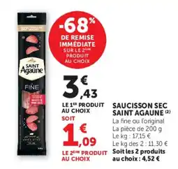 Hyper U SAINT AGAUNE offre