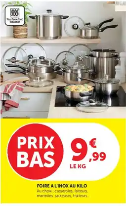 Hyper U Tous feux dont induction offre
