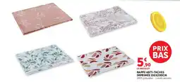 Hyper U Nappe anti-taches imprimee offre