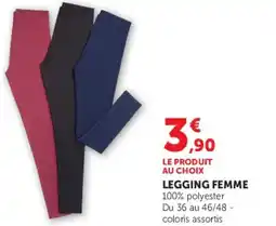 Hyper U Jegging femme offre