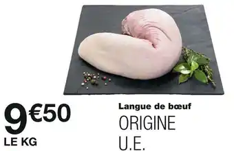 Monoprix Langue de bœuf offre