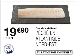 Monoprix Dos de cabillaud offre