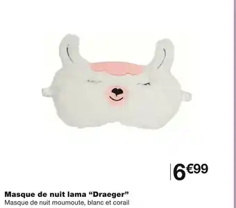Draeger masque de nuit lama