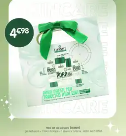 b&m Eternité mini set de skincare offre