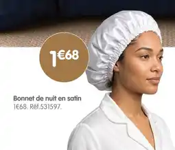 b&m Bonnet de nuit en satin offre