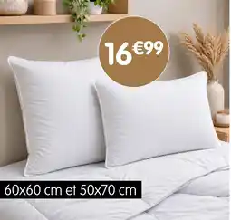 b&m Lot de 2 oreillers supersoft offre