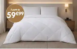b&m Couette sensation duvet en percale offre