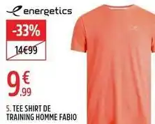 Intersport Tee shirt de training homme fabio offre