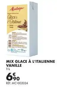 Guy Demarle Montaigu - mix glace à l'italienne vanille offre