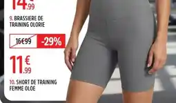 Intersport OLORIE BRASSIERE DE TRAINING offre