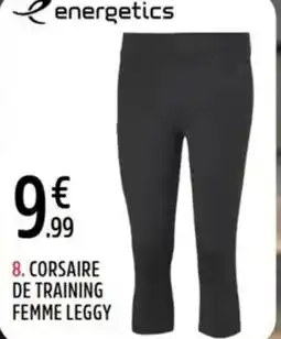 Intersport energetics CORSAIRE DE TRAINING FEMME LEGGY offre