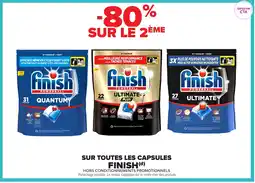 Carrefour Market FINISH Sur toutes les capsules offre