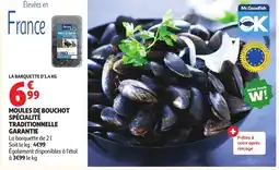 Auchan Moules de bouchot spécialité traditionnelle offre
