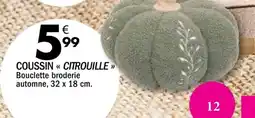 La Foir'Fouille COUSSIN « CITROUILLE » offre